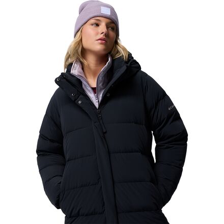Columbia - Amaze Puff Long Hooded Jacket - Women's