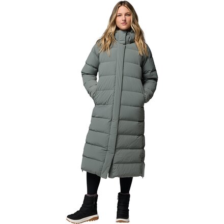 Amaze Puff Long Hooded Jacket - Women's