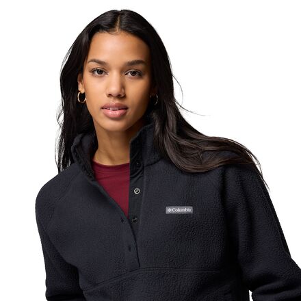 Columbia - Jasper Ridge Pebbled Fleece Half Snap Pullover - Women's
