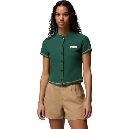 Acker Rock Knit Short-Sleeve Shirt - Women's