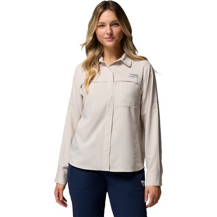 PFG Castback Woven Long-Sleeve Shirt - Women's