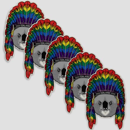 Coalatree - CT Rainbow Sticker