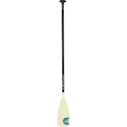 Cannon Paddles - Rally 2-Piece SUP Paddle - Carbon/LeverLock Handle/Ivory