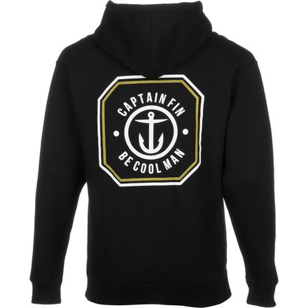 Captain Fin - Stamped Pullover Hoodie - Men's