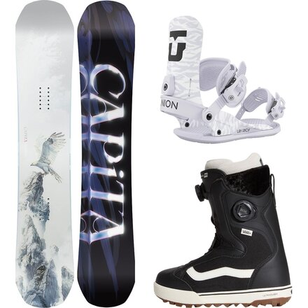 Birds Of A Feather Snowboard + Legacy Binding + Encore Pro
