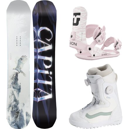 Birds Of A Feather Snowboard + Legacy Binding + Encore Pro