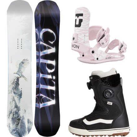 Birds Of A Feather Snowboard + Legacy Binding + Encore Pro