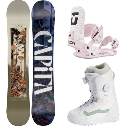 Paradise Snowboard + Legacy Binding + Encore Pro Boot