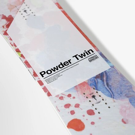 Capita - Spring Break Powder Twin Snowboard + STR Binding + Aura OG