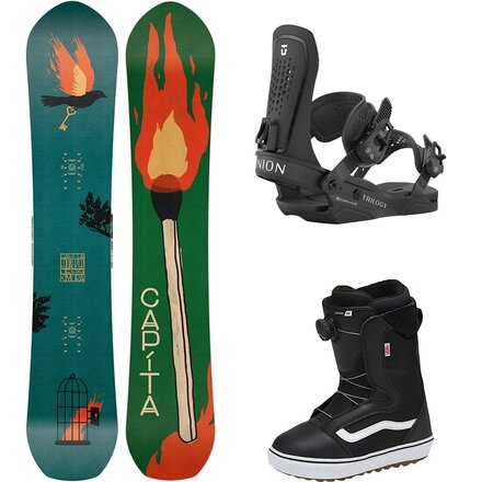 Equalizer w/ Encore OG + Trilogy Snowboard Pkg - Women's