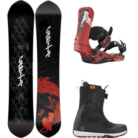 Kazu Kokubo Pro w/ Reset Pro + Atlas Pro Snowboard Pkg