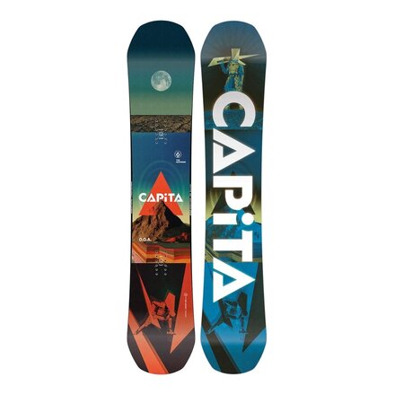 Capita - D. O. A. w/ Force Binding Snowboard Bundle
