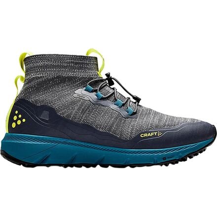 Craft - Nordic Fuseknit Hydro Mid Trail Running Shoe - Men's - Smoked Pearl/N Light