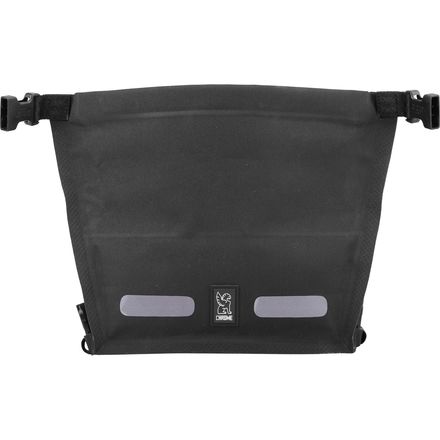 Chrome - Knurled Welded Handlebar Bag