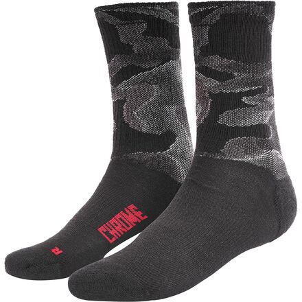 Chrome - Merino Crew Sock