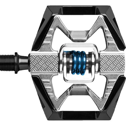 Crank Brothers - Doubleshot Pedals - Black/Raw/Blue