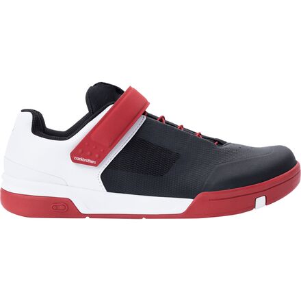 Crank Brothers - Stamp Speedlace Cycling Shoe - Red/Black/White - Red Outsole