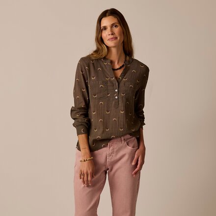 Carve Designs - Dylan Gauze Shirt - Women's