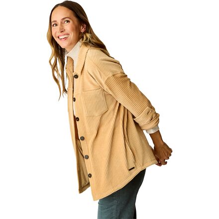 Carve Designs - Hudson Stretch Cord Shacket - Women's