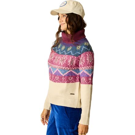 Carve Designs - Neve Fairisle Turtleneck - Women's
