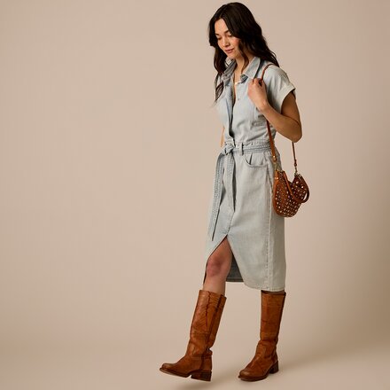 Carve Designs - Franny Lightweight Denim Dress - Women's