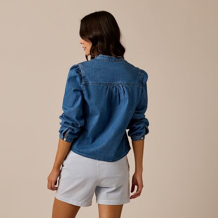 Carve Designs - Marin Lightweight Denim Top - Women's