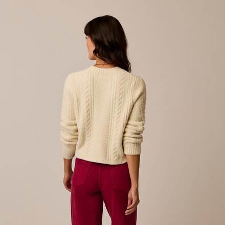 Carve Designs - Monroe Cable Sweater - Women's