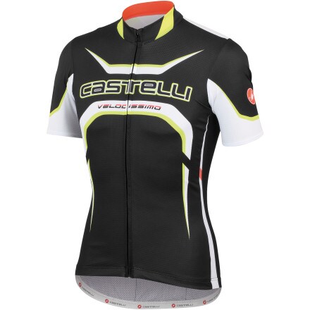 Castelli - Velocissimo Tour Full-Zip Jersey - Short Sleeve - Men's