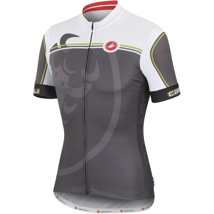 Castelli - Velocissimo Giro Full -Zip Jersey - Short Sleeve - Men's