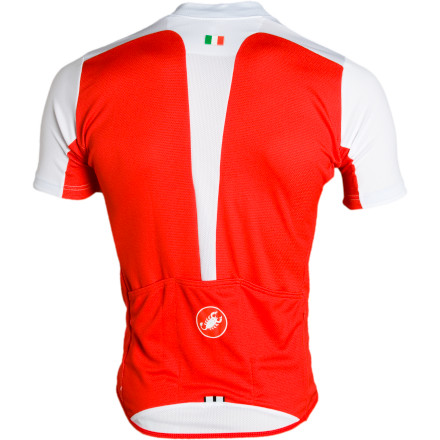 castelli prologo v short sleeve cycling jersey