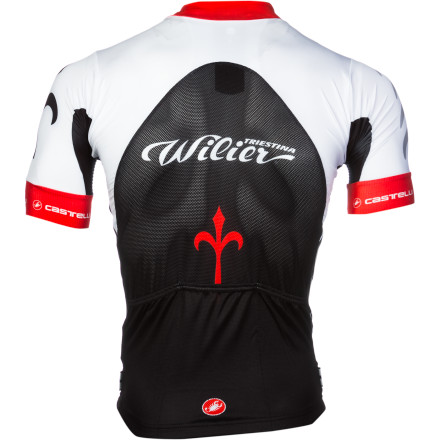 Maglia Wilier Cycling Club Manica Corta - Taglio Anatomico, Rete Schiena, Protezione UV