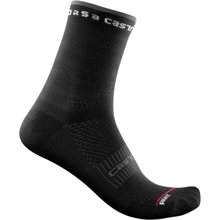 Castelli - Rosso Corsa 11 Sock - Women's - Black