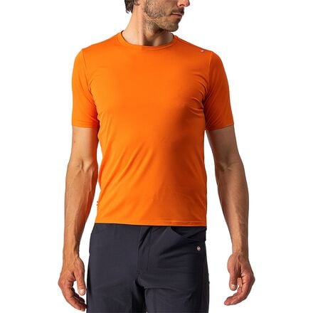 Castelli - Tech 2 T-Shirt - Men's - Orange Rust