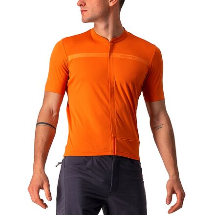 Castelli - Unlimited Allroad Jersey - Men's - Orange Rust