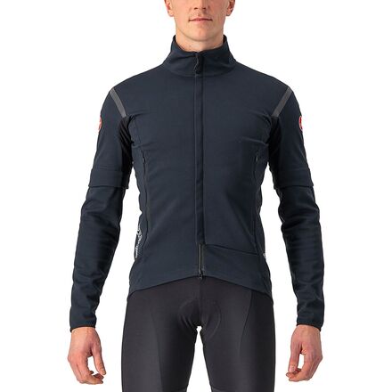 Castelli - Perfetto RoS 2 Limited Edition Convertible Jacket - Men's - Light Black Outer/White Tape
