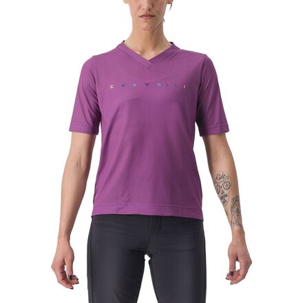 Castelli - Trail Tech 2 T-Shirt - Women's - Amethyst