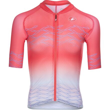 Castelli - Climber's 2.0  Limited Edition Jersey - Women's - Hibiscus/Silver Gray