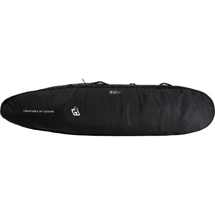 Creatures of Leisure - Longboard Day Use DT 2.0 Surfboard Bag - Black/Silver