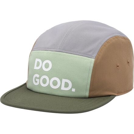 Cotopaxi - Do Good 5-Panel Hat - Green Tea/Fatigue
