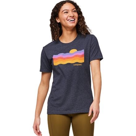 Cotopaxi - Disco Wave Organic T-Shirt - Women's - Graphite