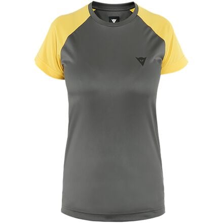 Dainese - HG Ramla Short-Sleeve Jersey - Women's - Dark Grey/Yellow