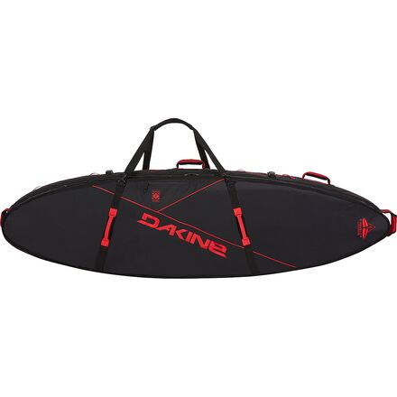 DAKINE - John John Florence Surfboard Quad Bag - Black/Red