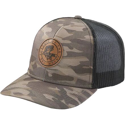 Crossing Curved Bill Trucker Hat