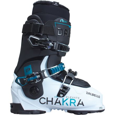 Dalbello Sports - Chakra Elevate 115 T.I. ID Ski Boot - 2023 - Women's - Polar White/Black