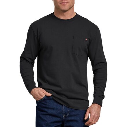 Dickies - Heavyweight Long-Sleeve Pocket T-Shirt - Men's - Black