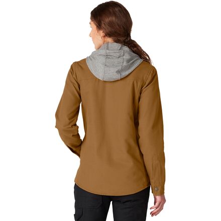 Dickies - Hooded Duck Shirt Jacket - Women's