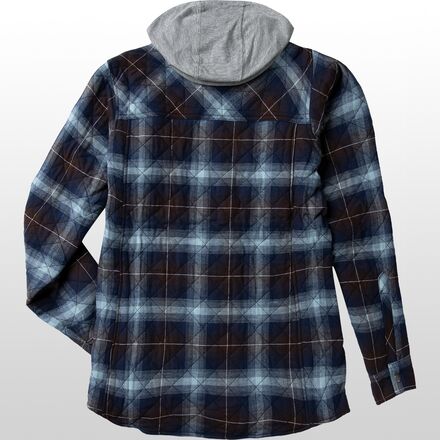 Dickies - Hooded Flannel Shirt Jacket - Women's