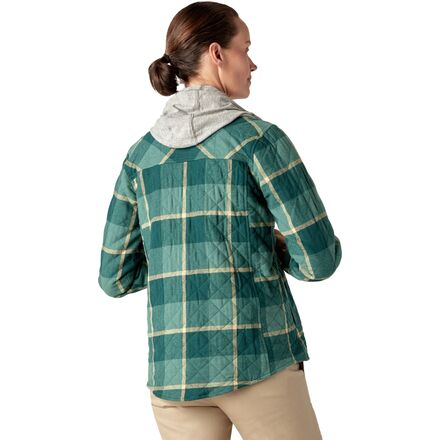 Dickies - Hooded Flannel Shirt Jacket - Women's