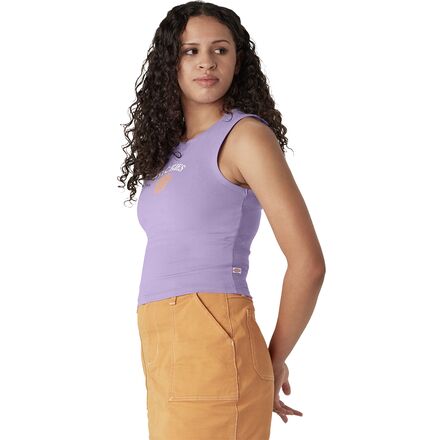 Dickies - Fitted Racer Back Graphic Tank Top - Women's