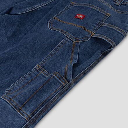 Dickies - Double Front Denim Bib Overalls - Women's